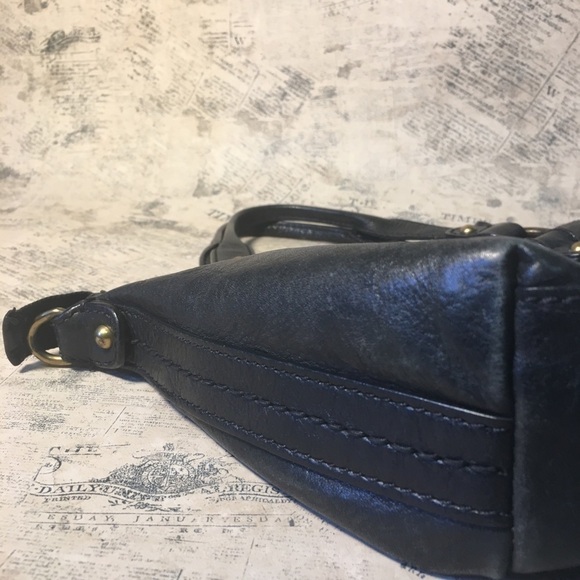 Fossil black leather hand bag - Picture 7 of 10